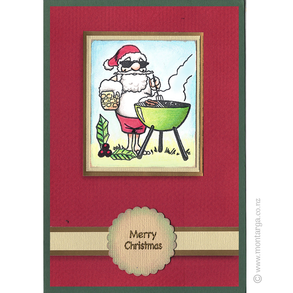 Greeting Cards 10pk - Christmas Red