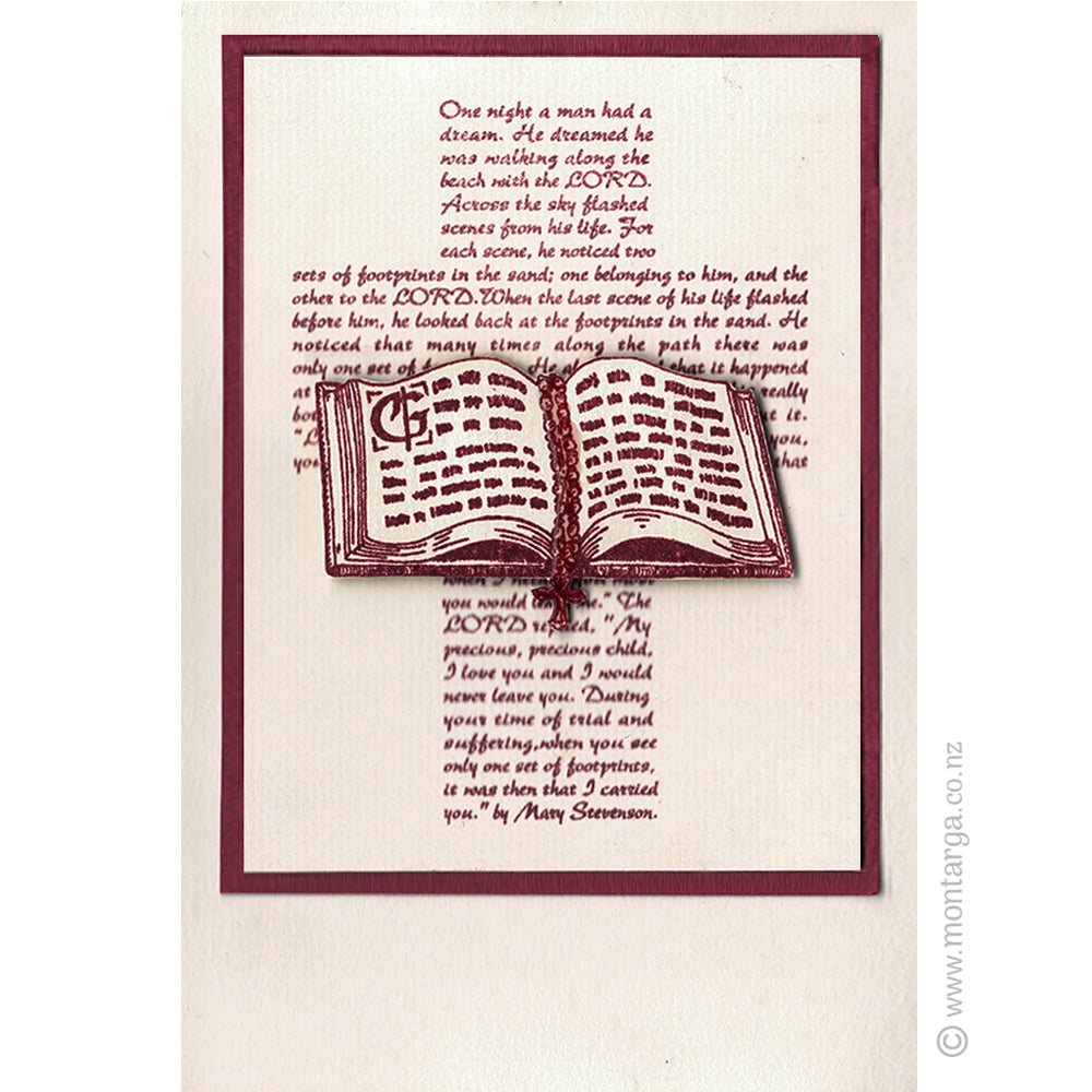 2817 E - Bible Rubber Stamp