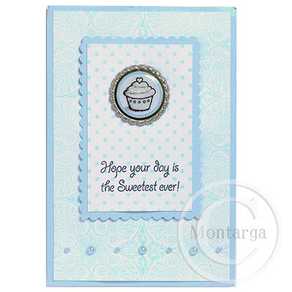 0192 B - Sweetest Ever Wording Rubber Stamp