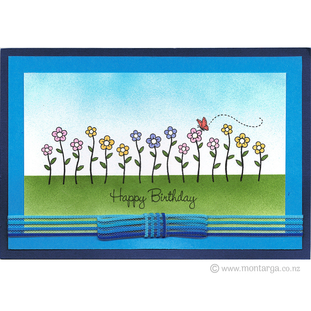 Greeting Cards 10pk - Sapphire Blue