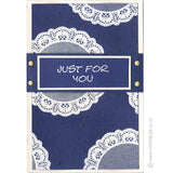 Greeting Cards 10pk - Sapphire Blue