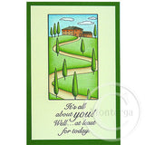 3945 GG - Italian Villa Rubber Stamp