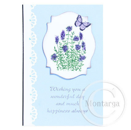 Greeting Cards 10pk - Pastel Blue