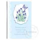 Greeting Cards 10pk - Pastel Blue