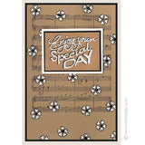 3261 A - Mini Flower Head Rubber Stamp