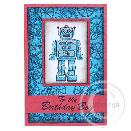 Greeting Cards 10pk - Bright Blue