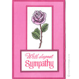 3270 FF - Rose Rubber Stamp