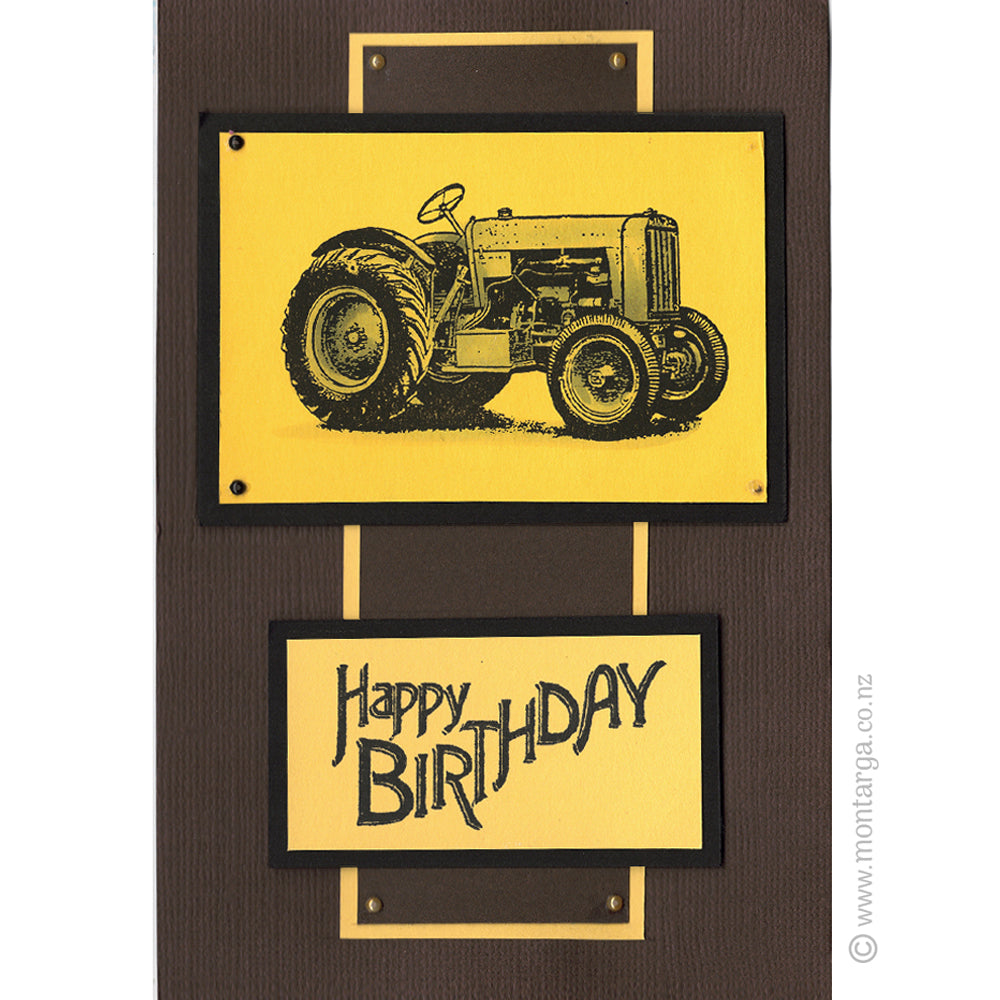 1757 G - Tractor Rubber Stamp