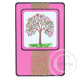 0980 C or G - Tree  Rubber Stamp