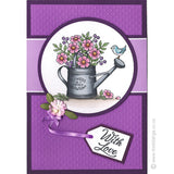 Greeting Cards 10pk - Deep Purple