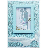 3043 FF - Wedding Couple Rubber Stamp