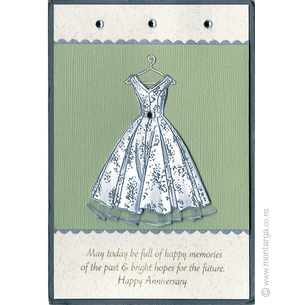 3849 GG - Dress Rubber Stamp