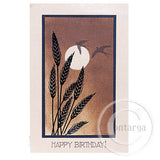 3273 FFF - Wheat Rubber Stamps