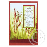 3273 FFF - Wheat Rubber Stamps