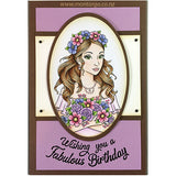 2787 FF - Fabulous Birthday Rubber Stamp